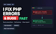 fix PHP errors and bugs in your website fast