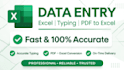 do excel data entry