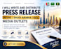 write and distribute press release in uae saudi arabia gcc