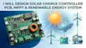 design solar charge controller pcb, mppt, inverter and renewable energy systems