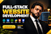 build website, website development, full stack developer, front end developer