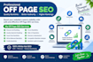 do monthly off page SEO and high quality link building