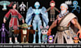 design 3d character modeling, animation, game  model and game vfx