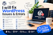 fix wordpress, fix broken pages, fix wordpress bug, fix wordpress error, bug fix
