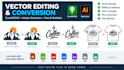 edit and convert vector files in coreldraw and illustrator