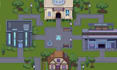 create pixel art tilesets, top down game map, city map, rpg environment, 2d asse