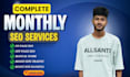 provide complete on page seo, keyword research and backlinks