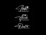 create a handwritten signature emblem logo
