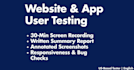 usability tester, user testing and critical analysis