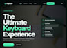 build a modern responsive website interface with clean UI UX