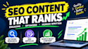write SEO articles  that are engaging and optimized