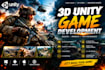develop a professional 3d unity game with gameplay