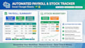 create automated payroll sheet and stock management in excel