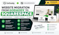 migrate your godaddy website to squarespace, transfer domain, fix dns issue