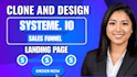 create systeme io sales funnel