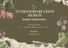 design a custom invitation for any occasion
