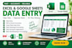 do accurate data entry in excel and google sheets