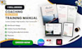 design canva coaching workbook, course workbook, training manual