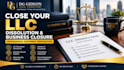 prepare US llc dissolution and business closure documents