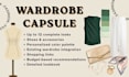 create a personalized capsule wardrobe and outfit lookbook