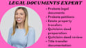 probate lawyer in california, texas for quitclaim deed,title transfer,litigation