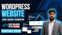 design brand new wordpress website in 15 hours