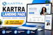 create a high converting kartra landing page for your business