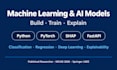 build, train and explain machine learning models in python