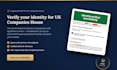 verify your identity with companies house, get your personal code