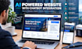 develop an ai powered website with chatbot integration