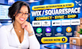 integrate wix or squarespace shipping with shippo, sendcloud and easyship