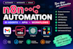 build n8n automation workflows ai agents and API integration