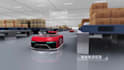 create 3d asrs warehouse automation, robotic explainer and logistics animation