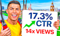 design high CTR youtube thumbnail