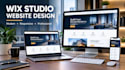 design a professional wix studio website and wix website