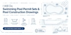 do swimming pool permit sets, pool construction and structural design drawings