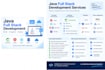 design and implement a complete, scalable java fullstack app