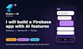 build a firebase integrated flutter app with ai features