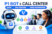 set up an auto dialer, call center and outbound calling