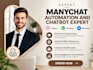 build manychat automation and chatbot