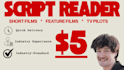 complete in depth script coverage, script notes, script feedback