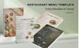 design editable restaurant menu template using canva