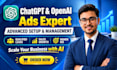 create and manage chatgpt and openai ads campaigns