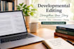 do a professional developmental edit for your manuscript
