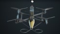 solidwork3d fpv drone,cad uav,evtol assemblage,aircraft,stl quadcopter for print