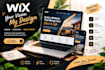 develop and design wix studio website