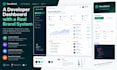 design a developer dashboard with a custom brand system