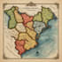 design custom vintage historical replica map