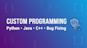 do python, java, cpp programming tasks and fix bugs