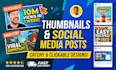 design clean social media graphics and brand posts